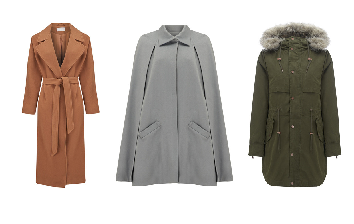 Triple winter coats