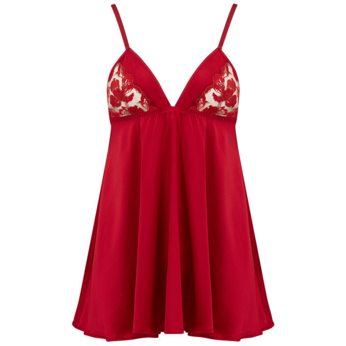Invisible mannequin lingerie red slip for webshop ecommerce